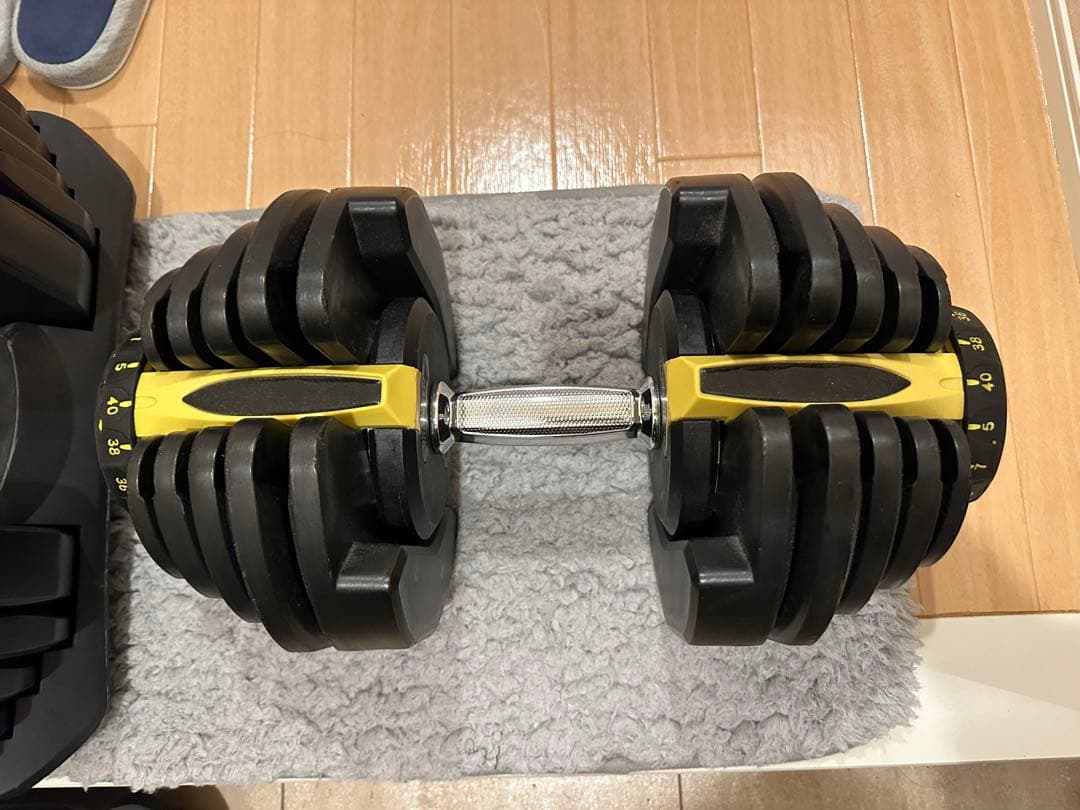 可変式ダンベル ダンベル 可変式 40kg 2個 セット 20kg 10kg