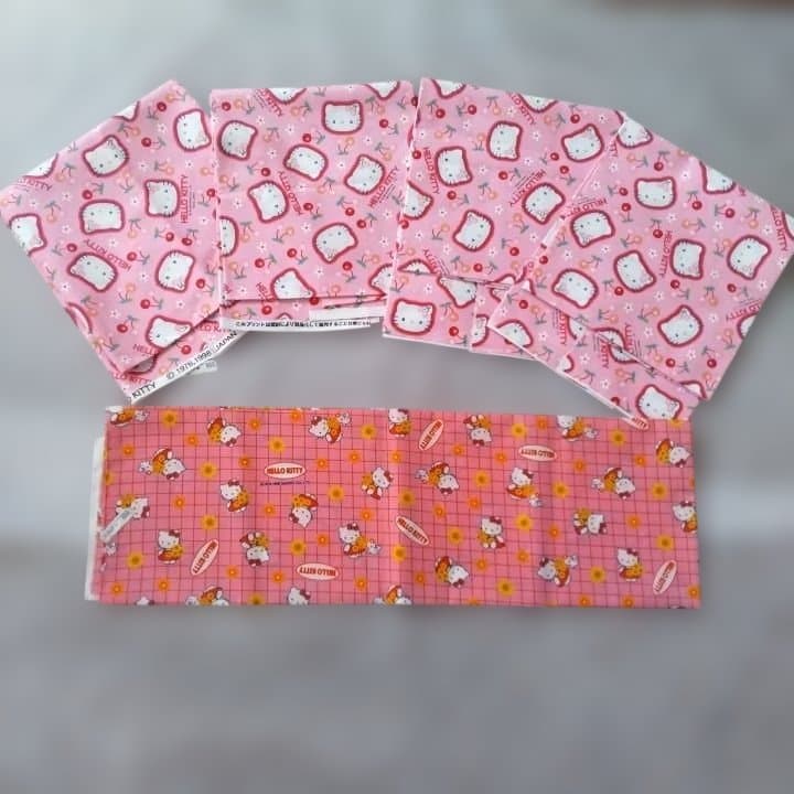 サンリオ ◇キティ◇生地/布/1998/1999◇正規品/未使用◇当時もの