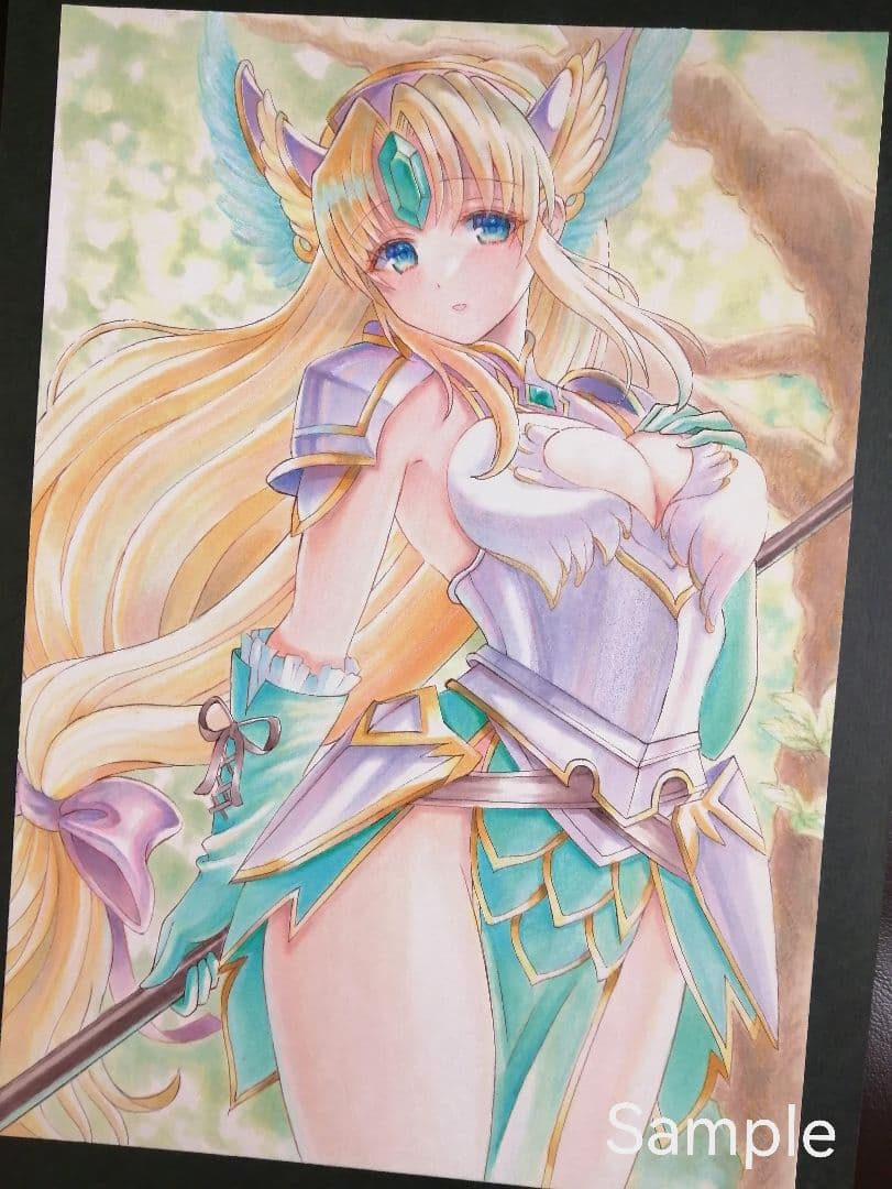 手描きイラスト　ファンアート