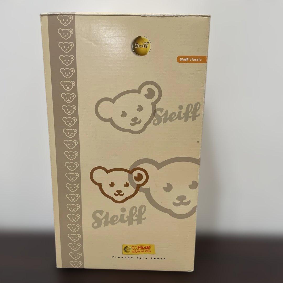 【美品】【希少品】Steiff 花柄刺繍 ぬいぐるみ 約30cm