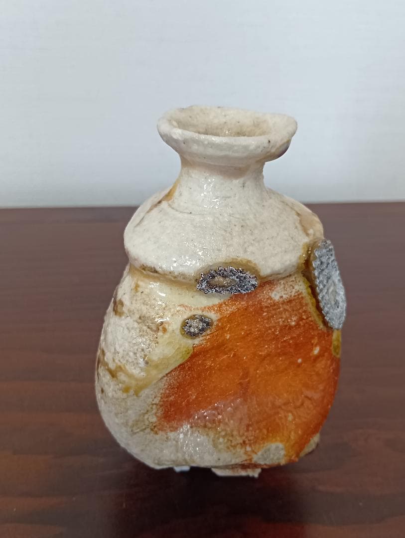 本村亘　徳利（信楽焼風）