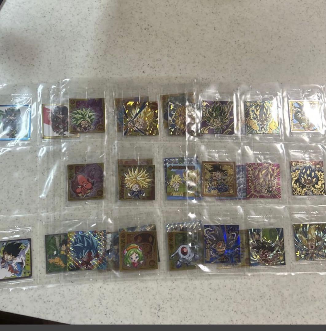 ドラゴンボール ウエハース 超戦士シール　W18 フルコンプ