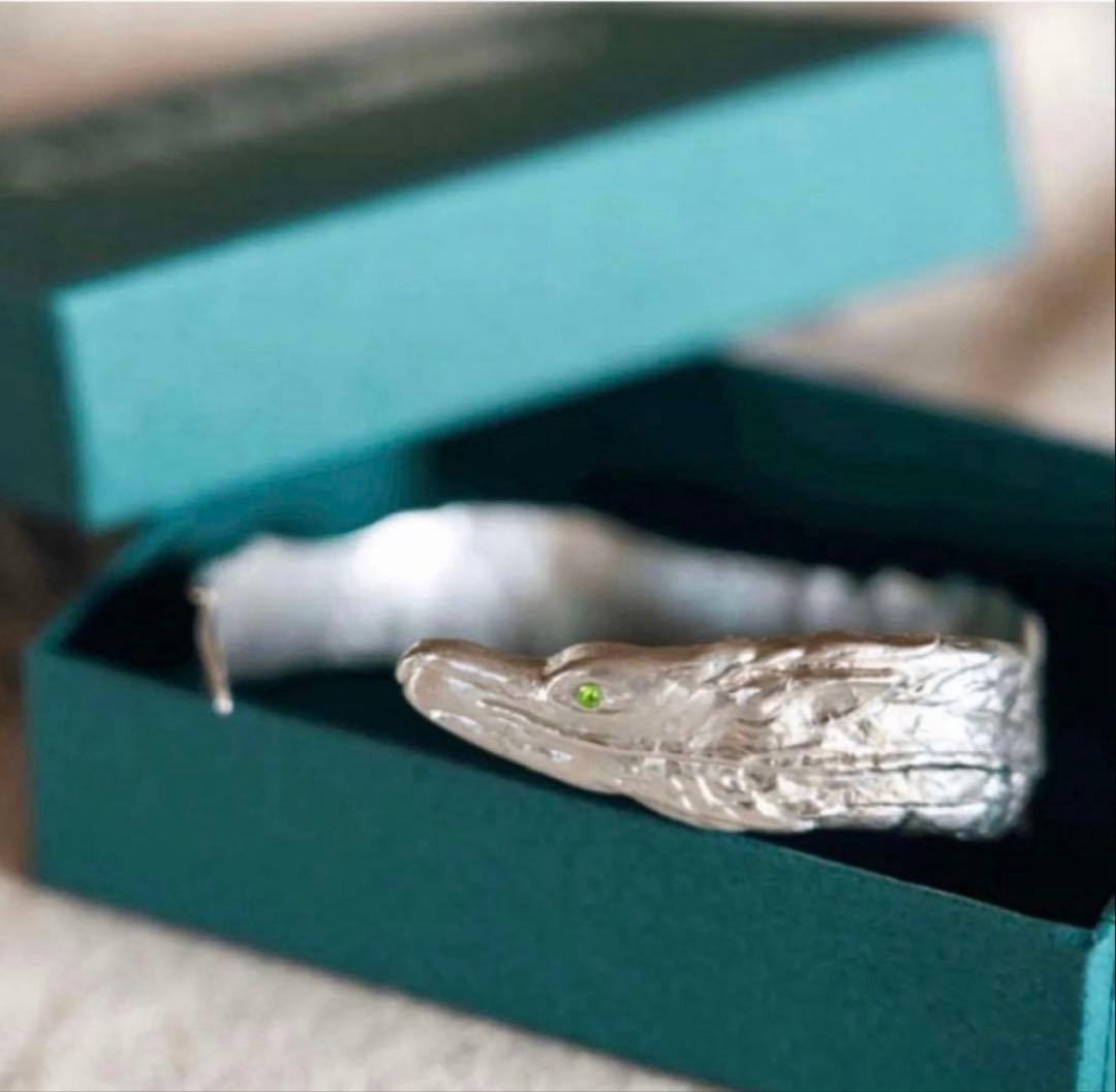 【完売品】ジブリ美術館限定 錫製バングル ハク竜