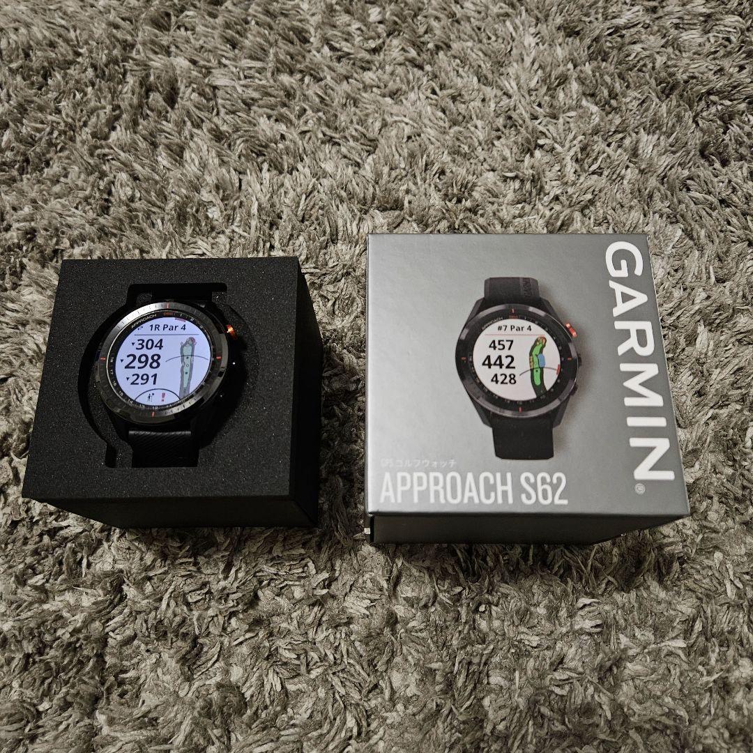 【美品】GARMIN Approach S62 ガーミン ゴルフウォッチ