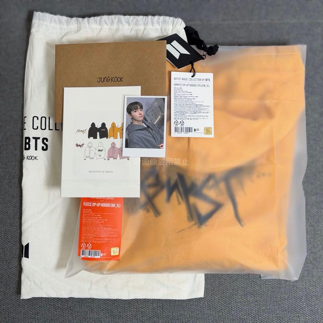 BTS アーティストメイド JUNGKOOK ジョングク フーディー