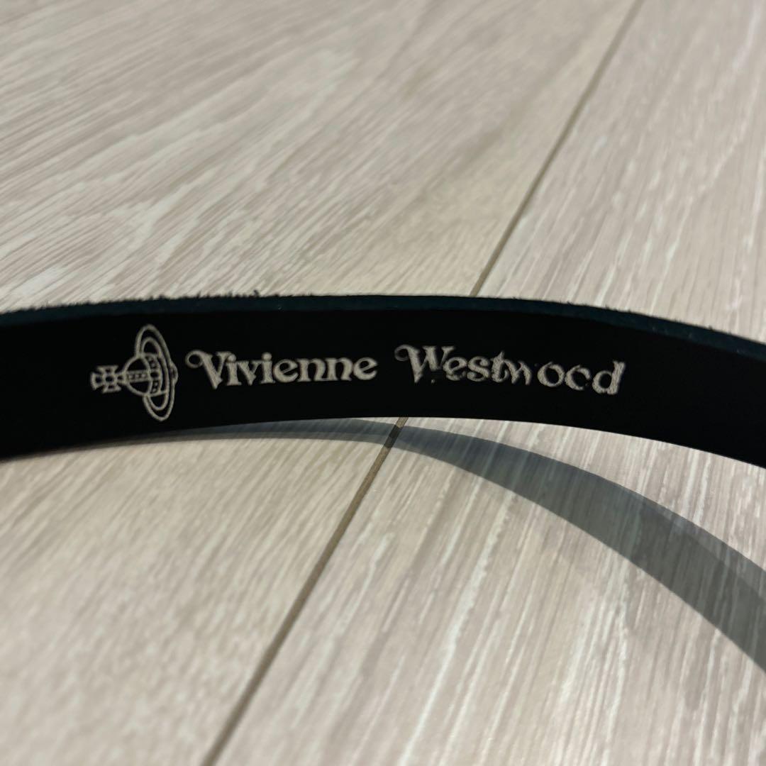 Vivienne Westwood ブラックレザーベルト