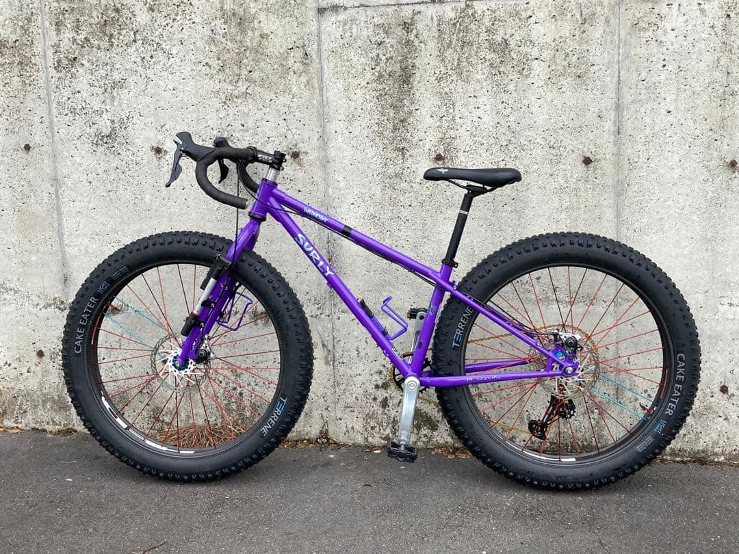 激レア 新品同SURLYサーリードロップハンドルHEDホイール超高級カスタム