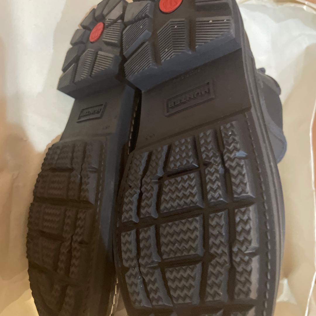 美品　HUNTER ハンター　リファインドステッチ チェルシーブーツ　黒　UK5