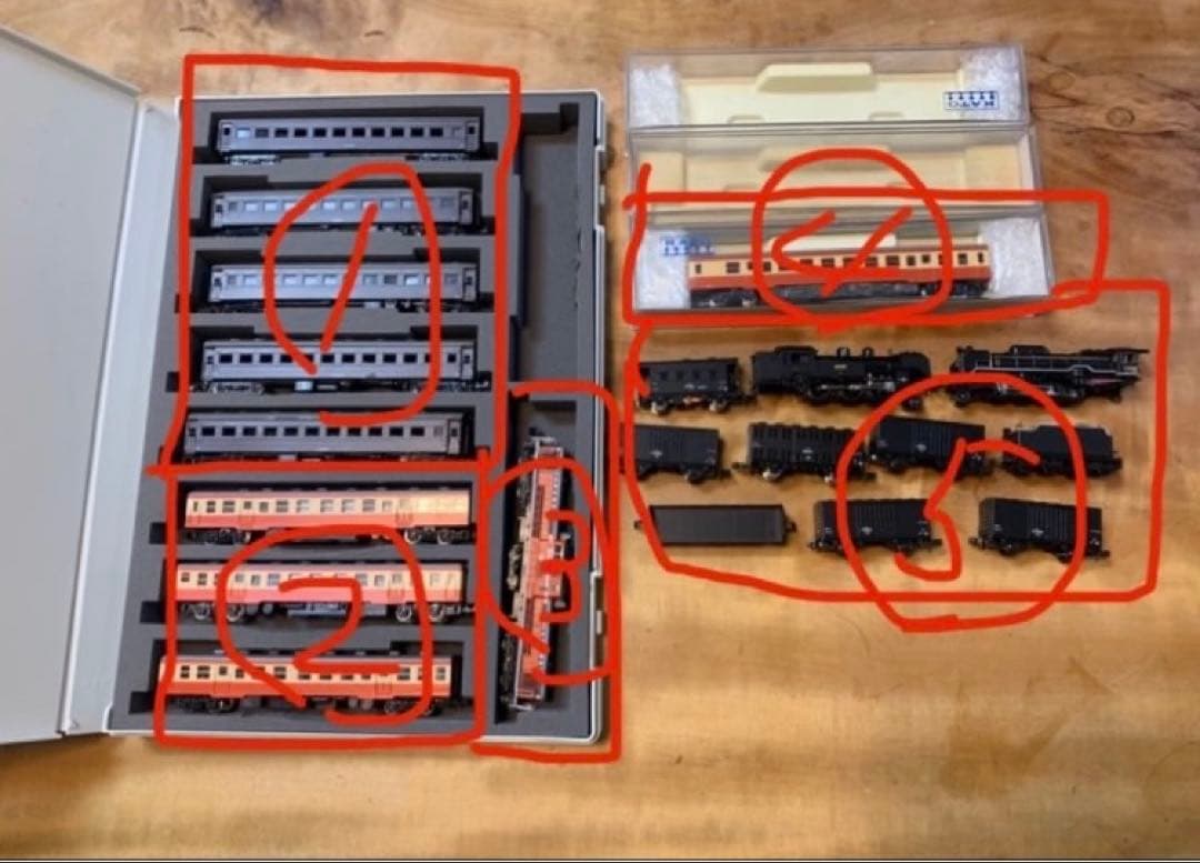 Nゲージ鉄道模型セット KATO TOMIX