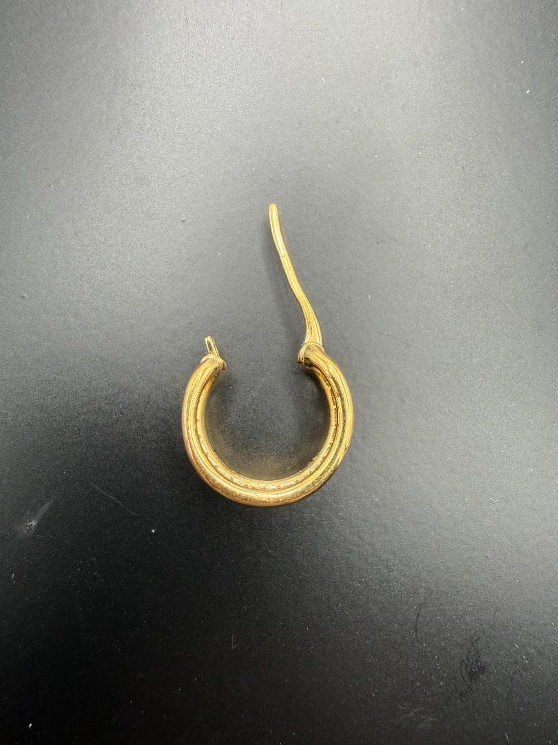 【片耳のみ】CELINE セリーヌ マカダム ピアス