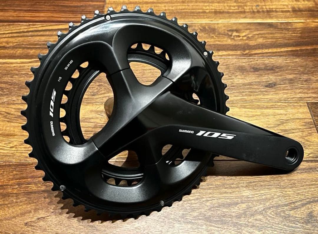 【美品】Shimano105クランクセッ 50-34　172.5mm