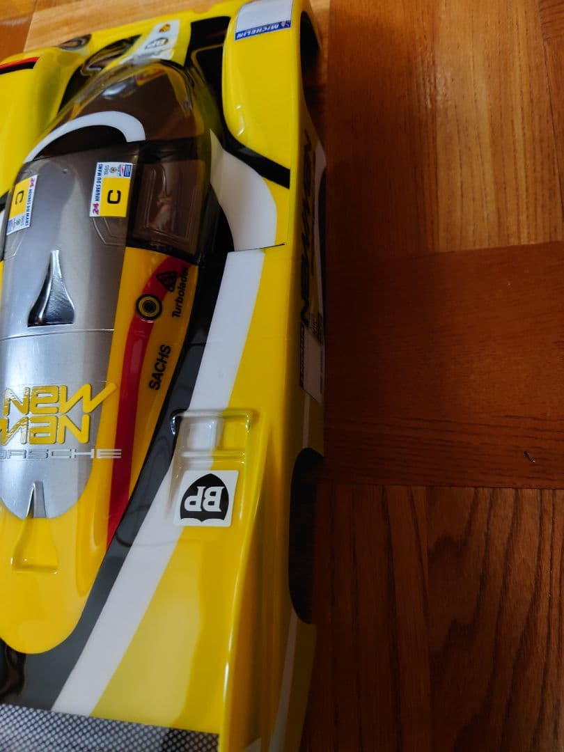 タミヤ 1/12RC ニューマン ポルシェ956 スペアボディ塗装済み【難あり】