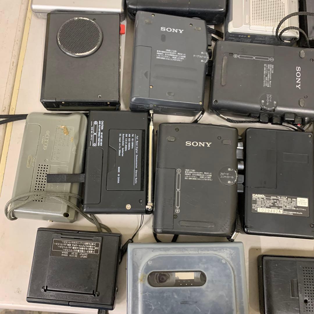 SONY.PANASONIC.ポータブルプレーヤー.カセット.ラジオ.まとめ売り