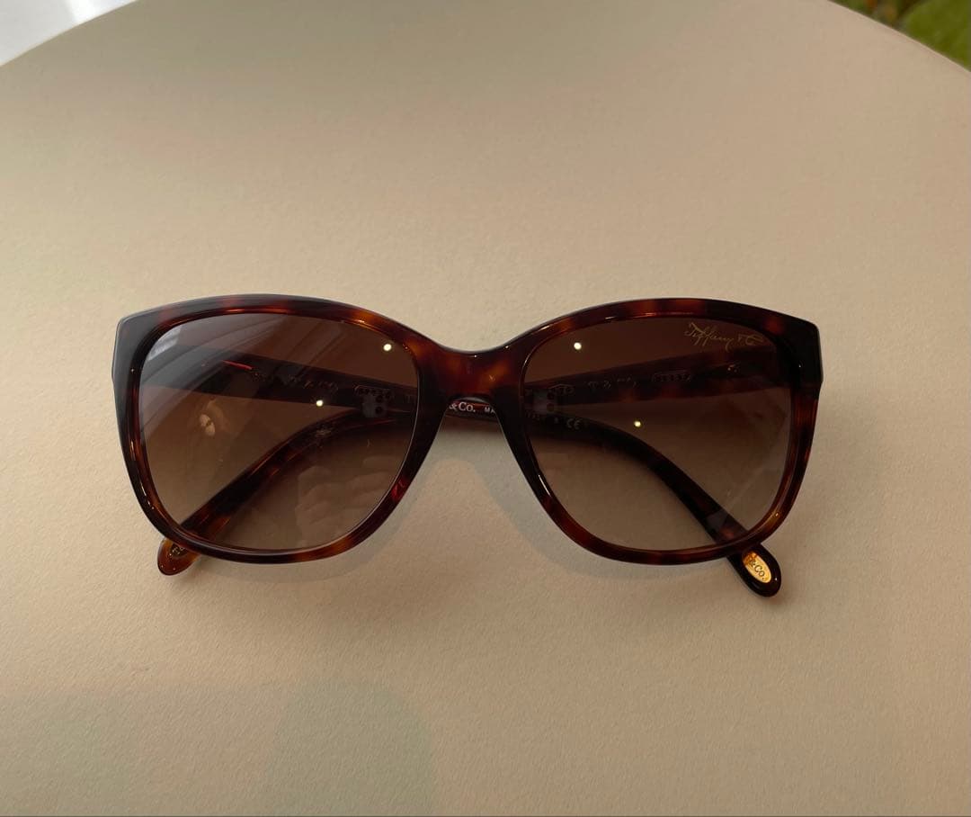 ブラウン べっこう サングラス ティファニー Tiffany