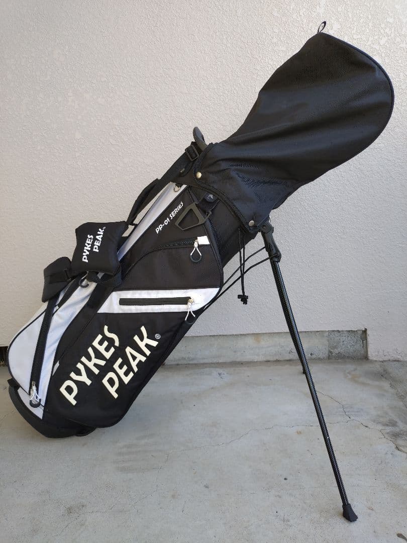 PYKES PEAK キャディバッグ セルフスタンド ショルダーストラップ