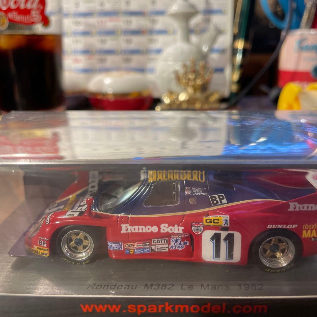 絶版　1/43 スパーク　ロンドー　M382 No.11 ルマン24時 1982