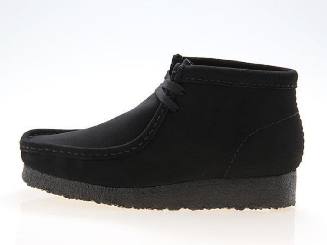 CLARKS Wallabee Boot ブラック UK4.5