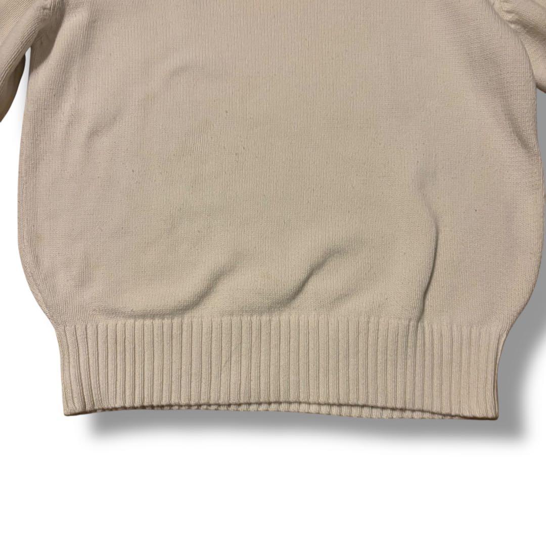 Polo by Ralph Lauren ポロベア 刺繍 コットンニット L