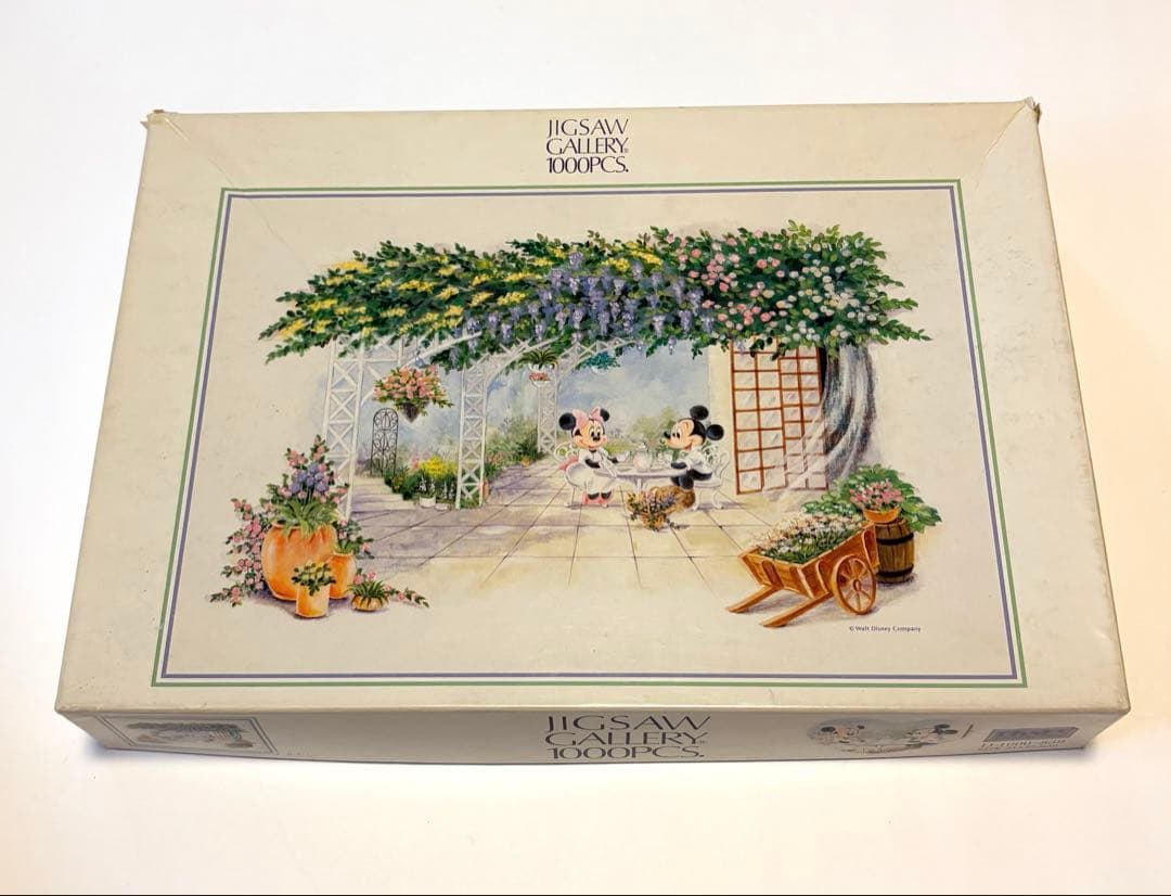 ディズニー　ジグソーパズル　ミッキーミニー　テンヨー　レア　レトロ