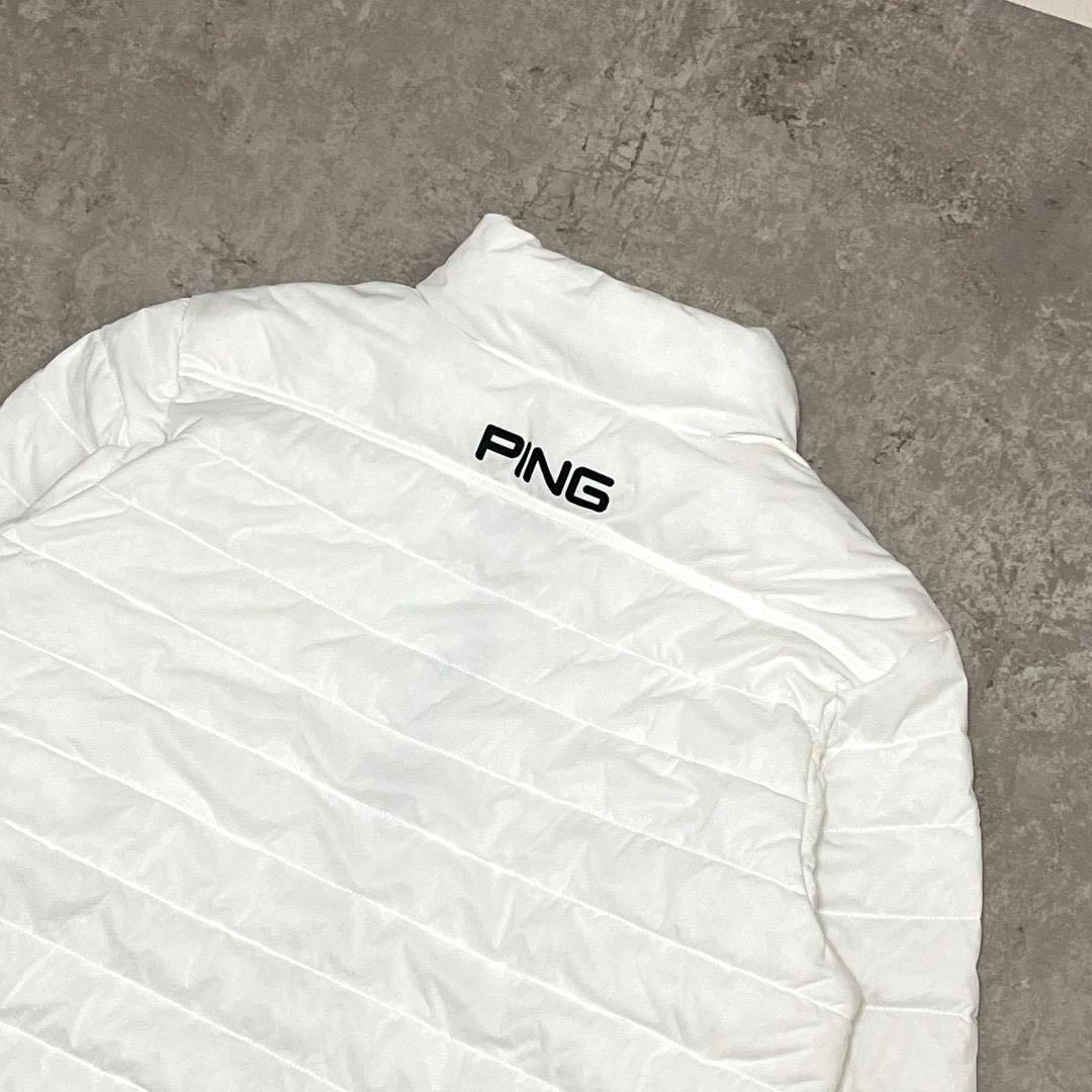 PING ストレッチラミネート 中綿 ブルゾン ジャケット M ゴルフ