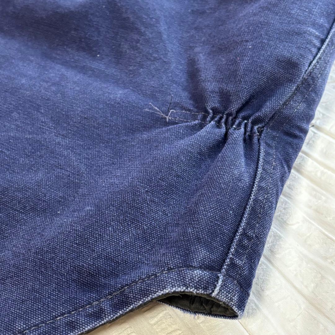 90's カーハート ベスト ネイビー ナス紺 フェード M ステューシー