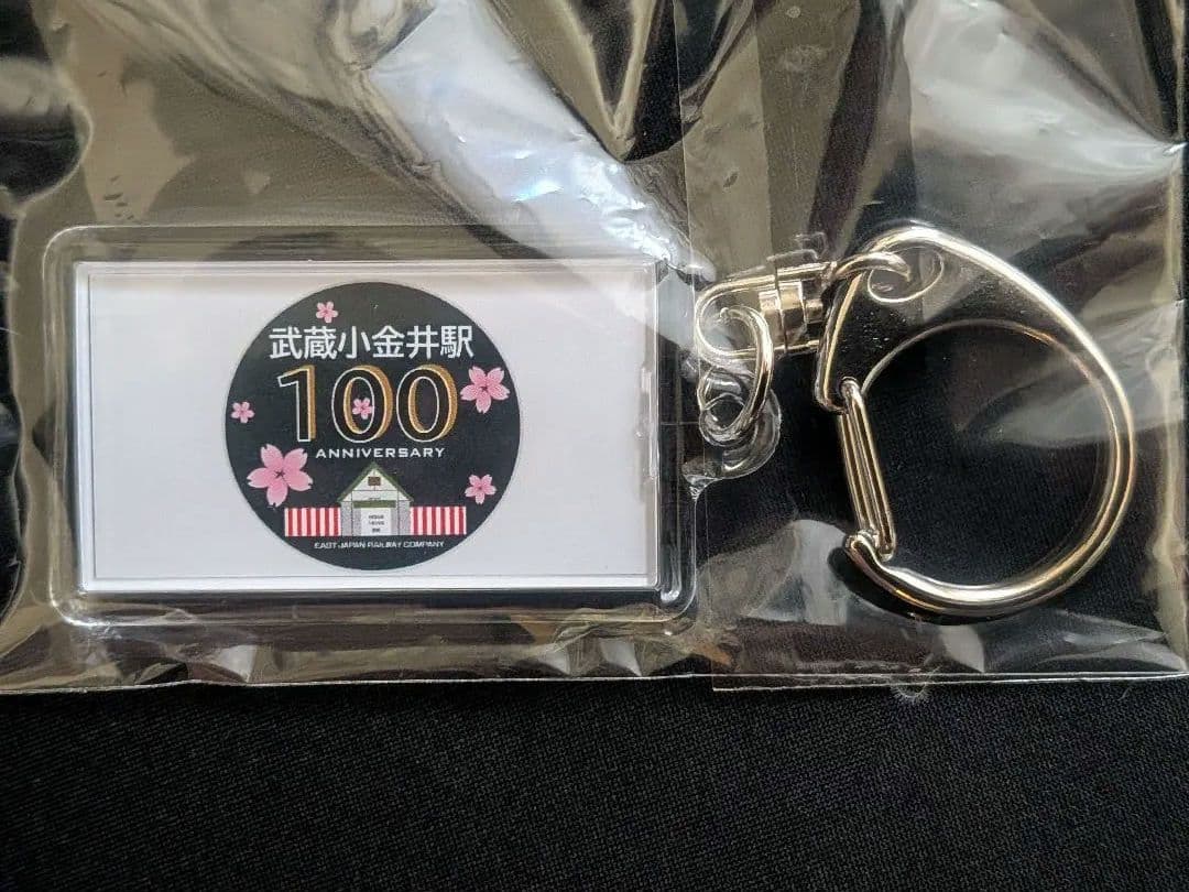 【限定】武蔵小金井駅100周年企画 洗浄機通過体験イベント限定非売品キーホルダー