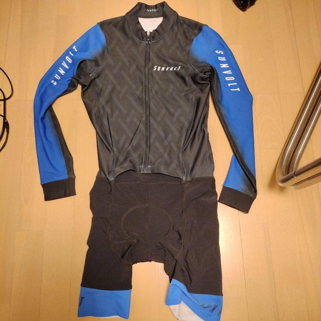 サンボルト SUNVOLT サーモスーツ セパレートワンピース 長袖ハーフパンツ