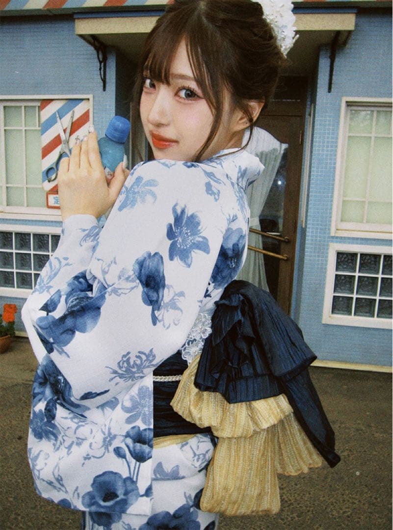 【新品未使用未開封】GRL 浴衣・帯セット gi1519 tu280