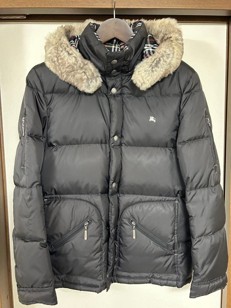 バーバリーブラックレーベル　ダウンジャケット　M