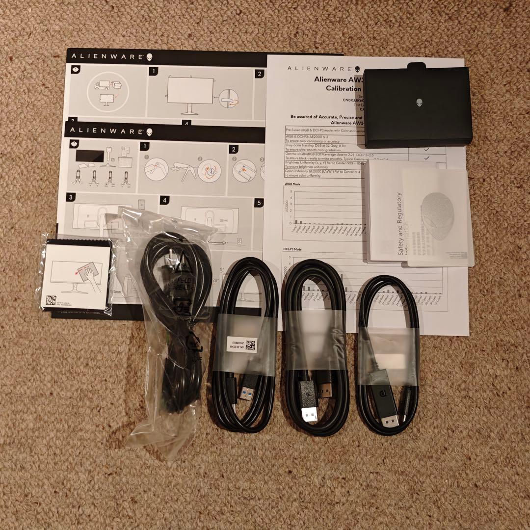 Dell Alienware AW3423DWF 有機EL湾曲モニター