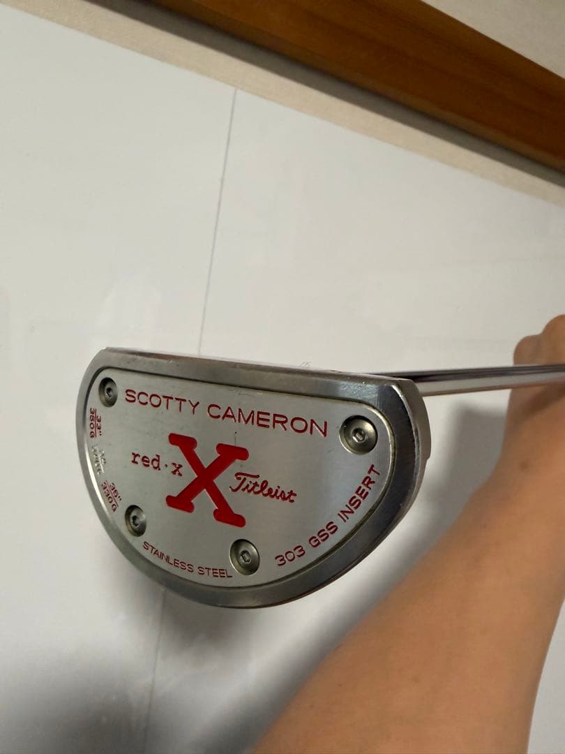 Scotty Cameron red X パター