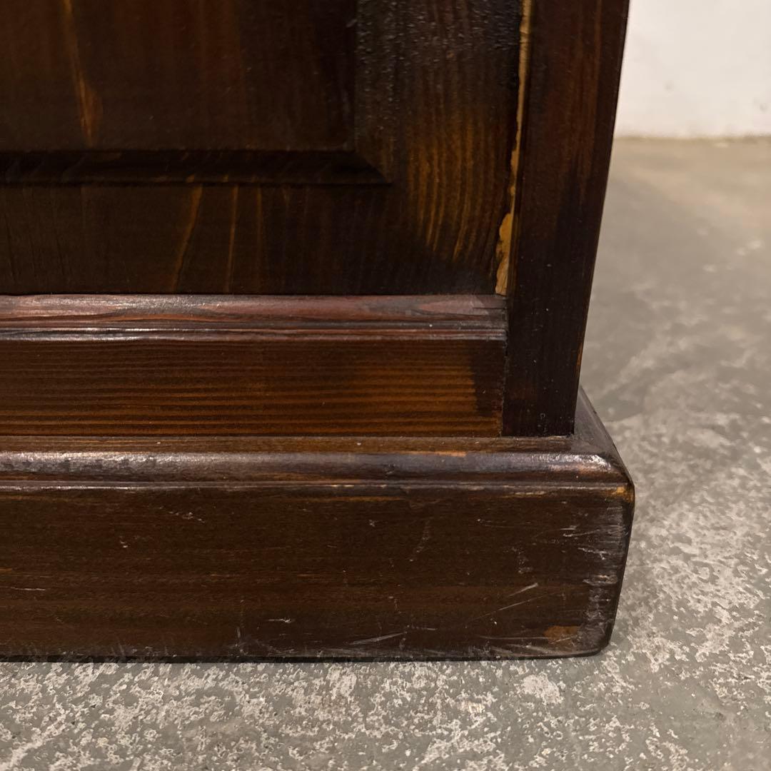 ヴィンテージ　収納付き　ベンチ