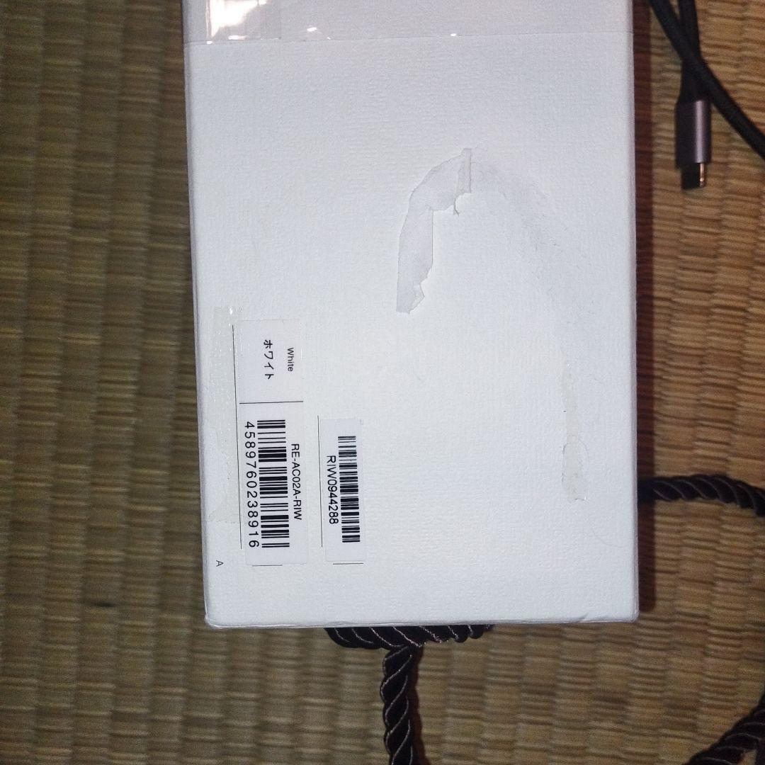 未開封品　MTG ReFa RE-AC02A-RIW ストレートヘアアイロン