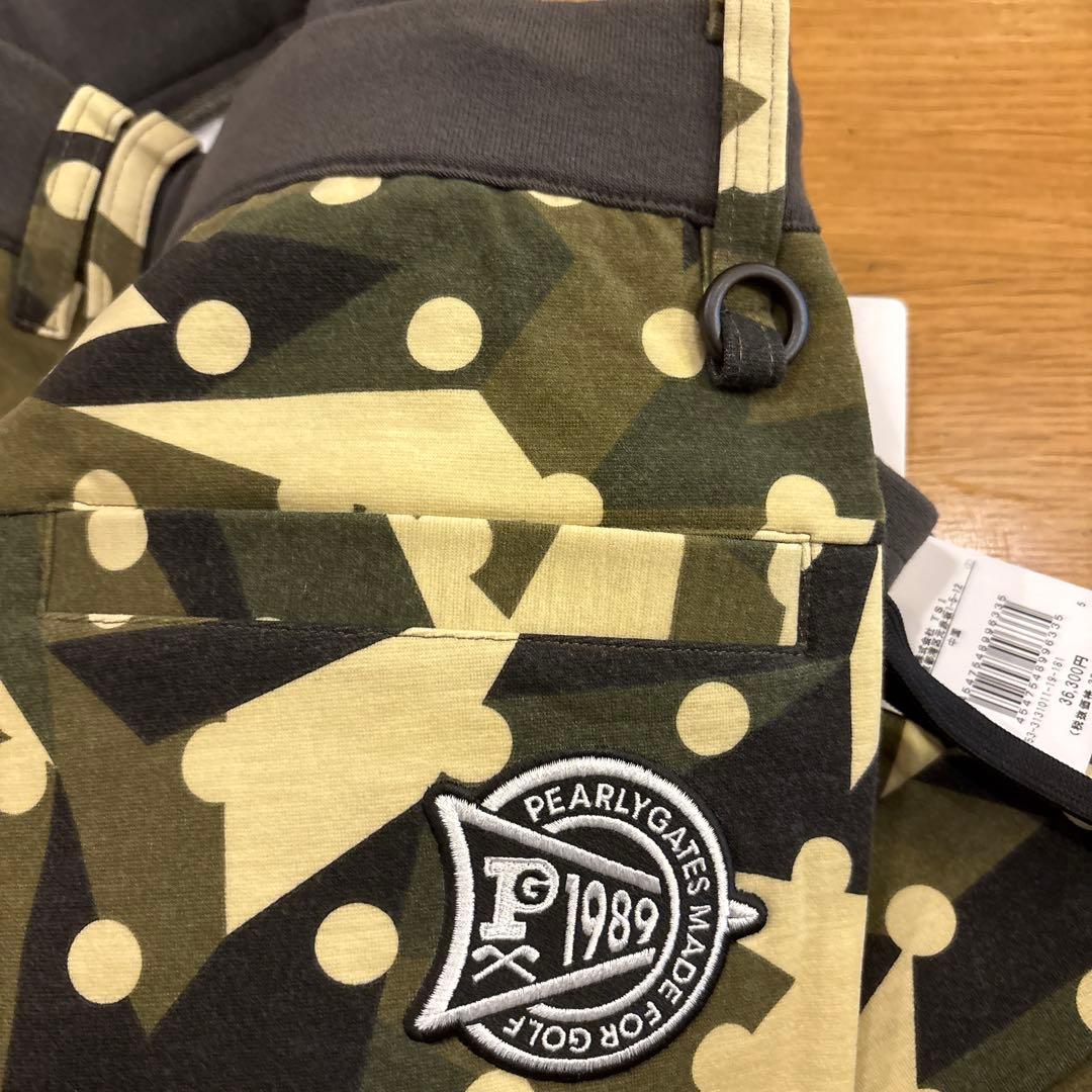 PEARLY GATES ラグウォーム　カモ柄ドットカーキ　サイズ5