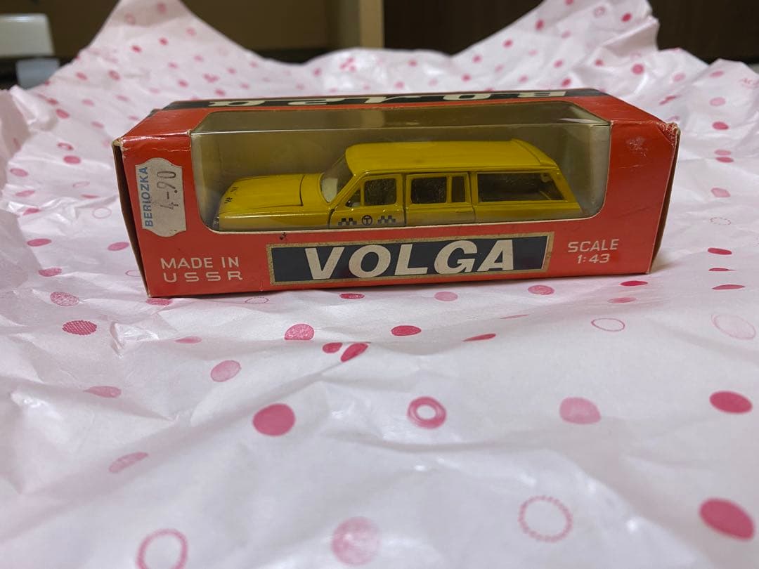 VOLGA タクシー SCALE 1:43 ソビエト製ミニカー