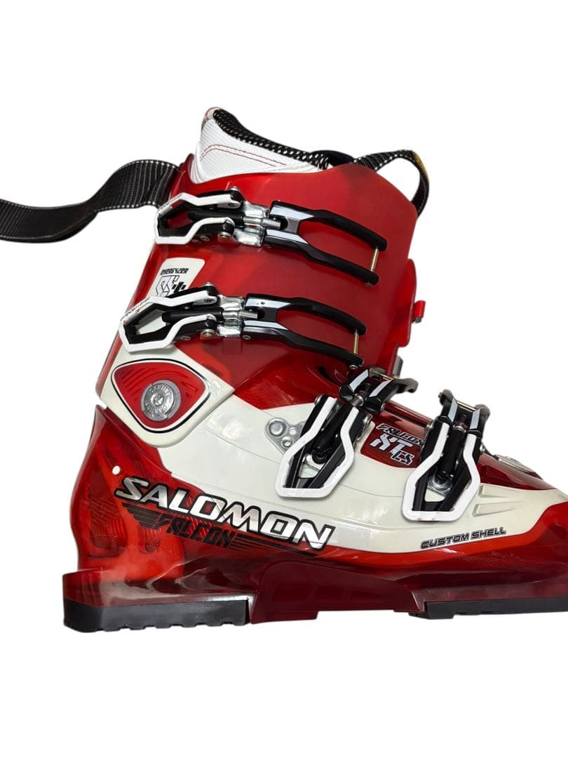SALOMON FALCON XT CS スキー用ブーツ レッド/ホワイト 25