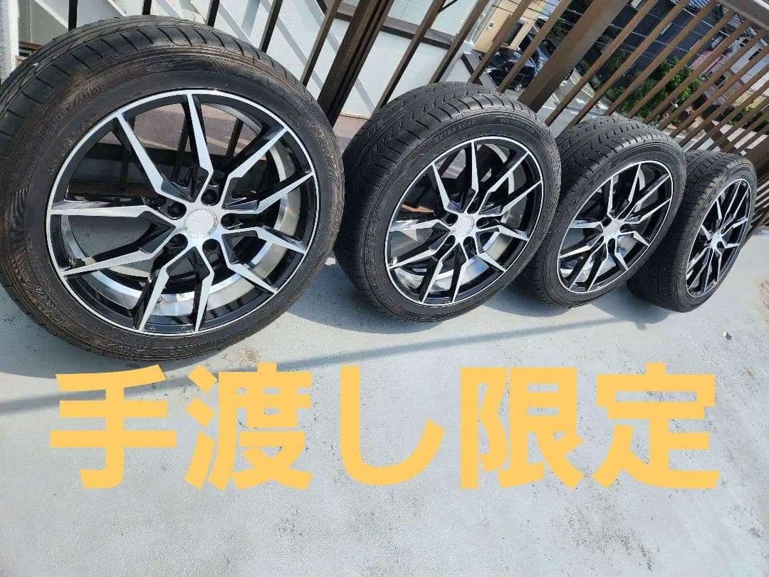 19インチ ホイールセット　245/45-19　 PCD114.3 IN 35