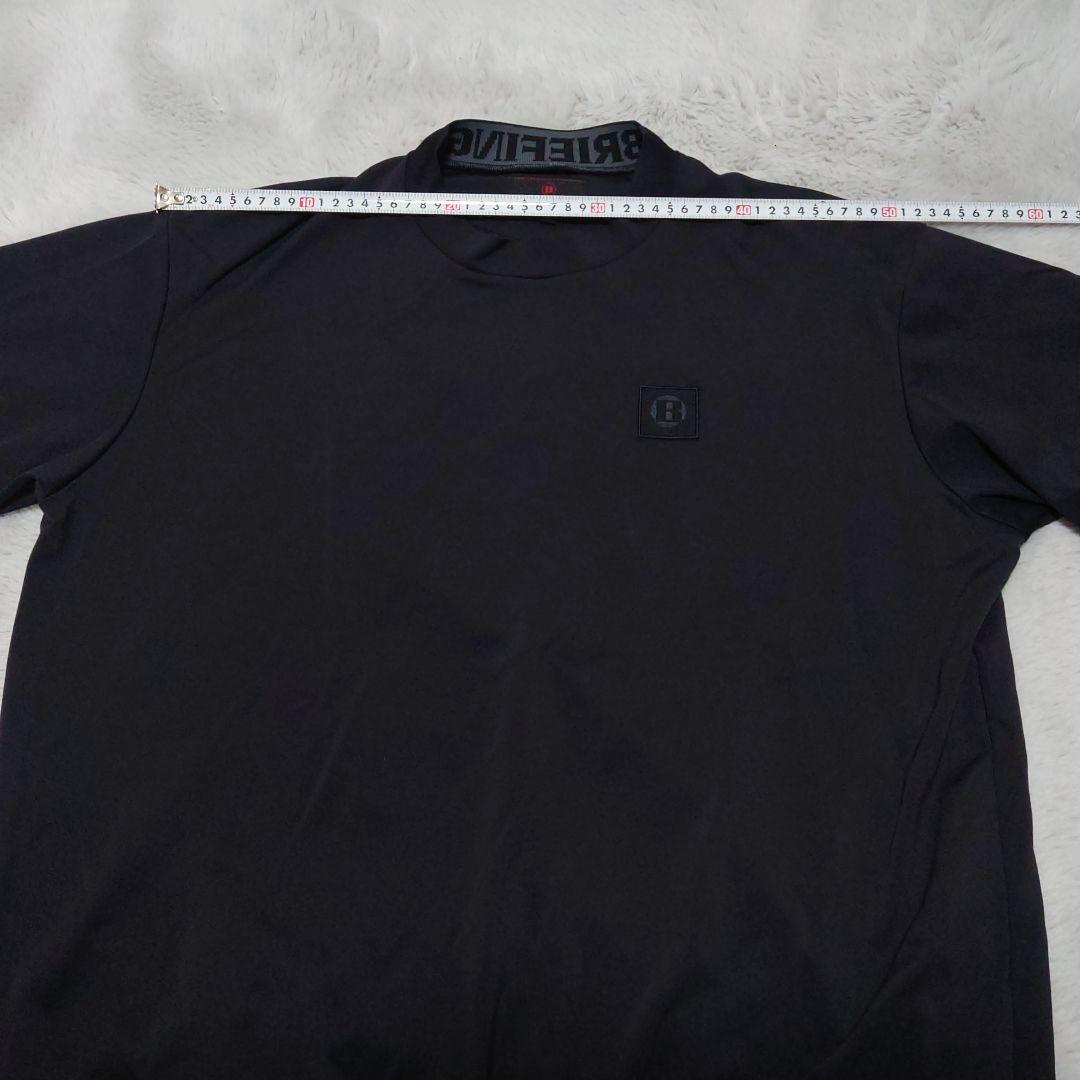 BRIEFINGブリーフィング　モックネックシャツ　L