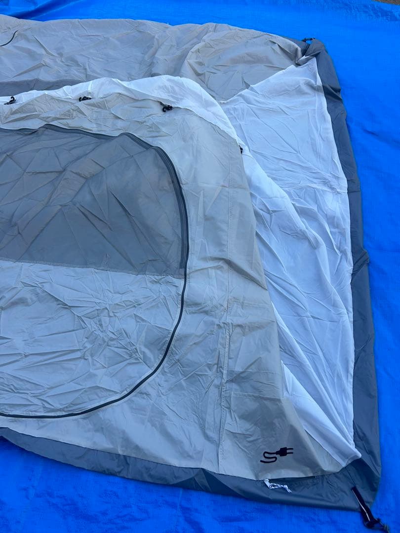 【美品】テントファクトリー 4シーズン トンネル2ルームテント