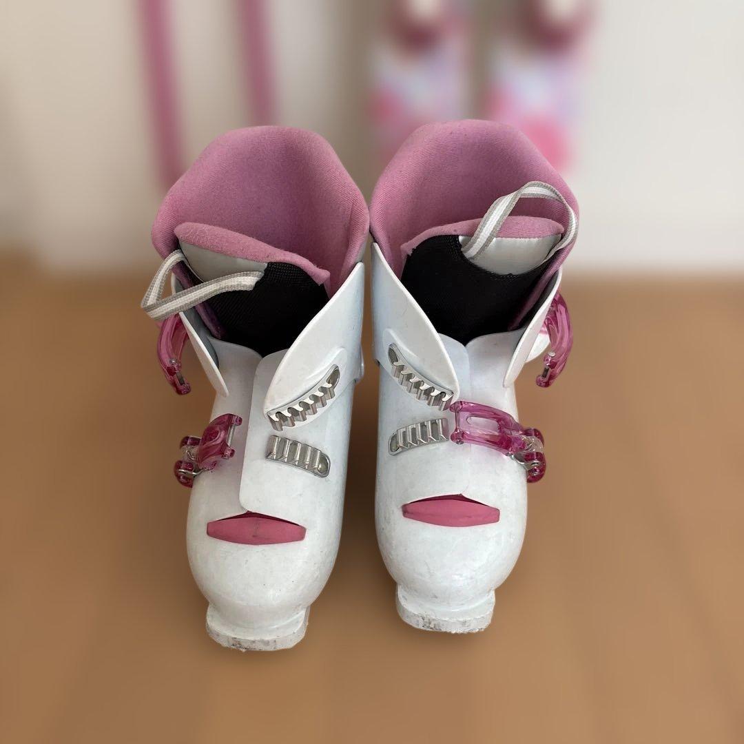 子ども用　スキーセット ピンク色