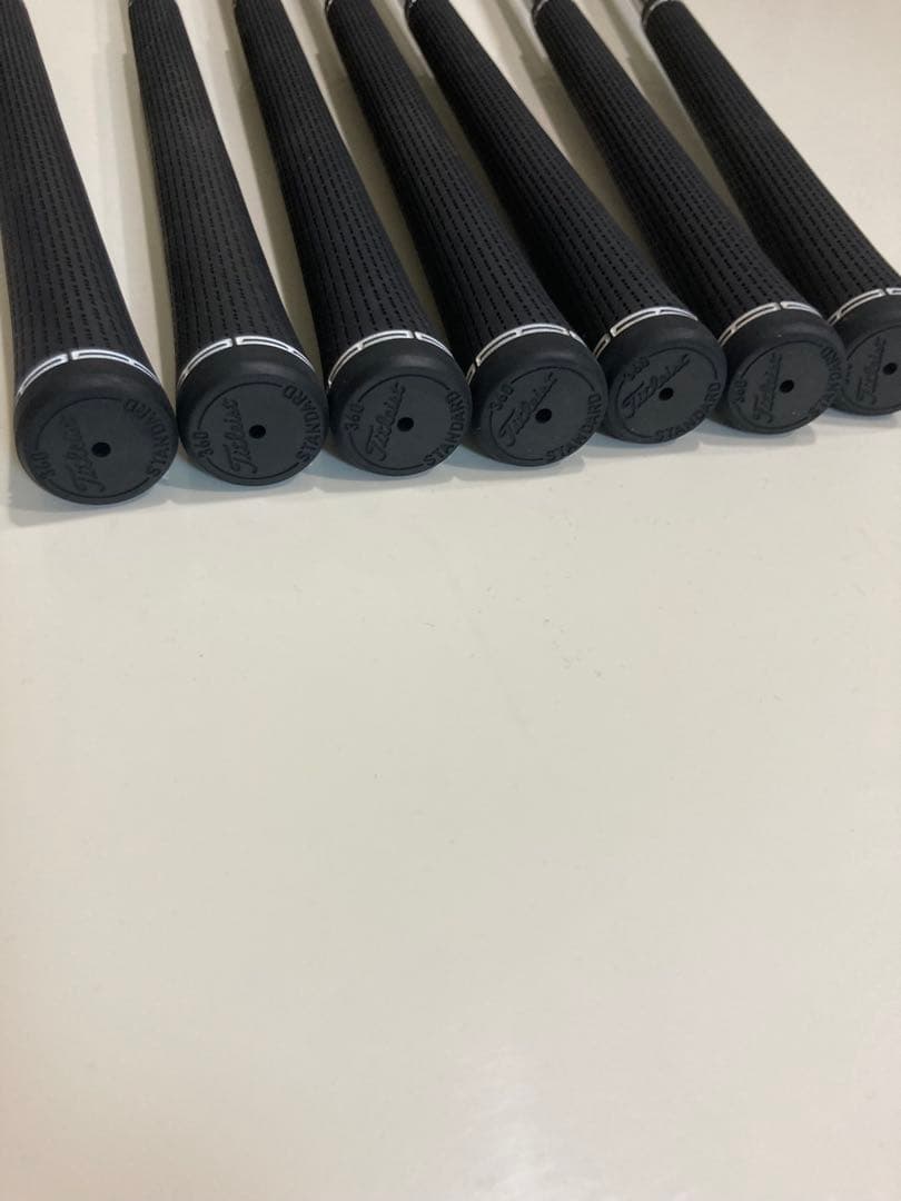 美品　7本セット タイトリスト　T350 アイアンTENSEI RED カーボン