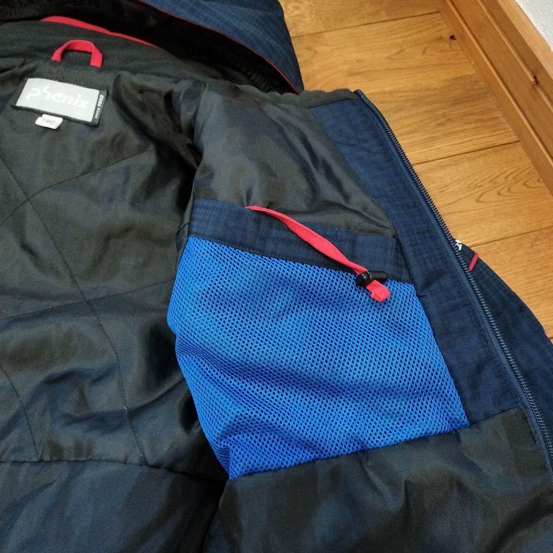 Phenix 子ども用スキーウェア ネイビー/レッド 140