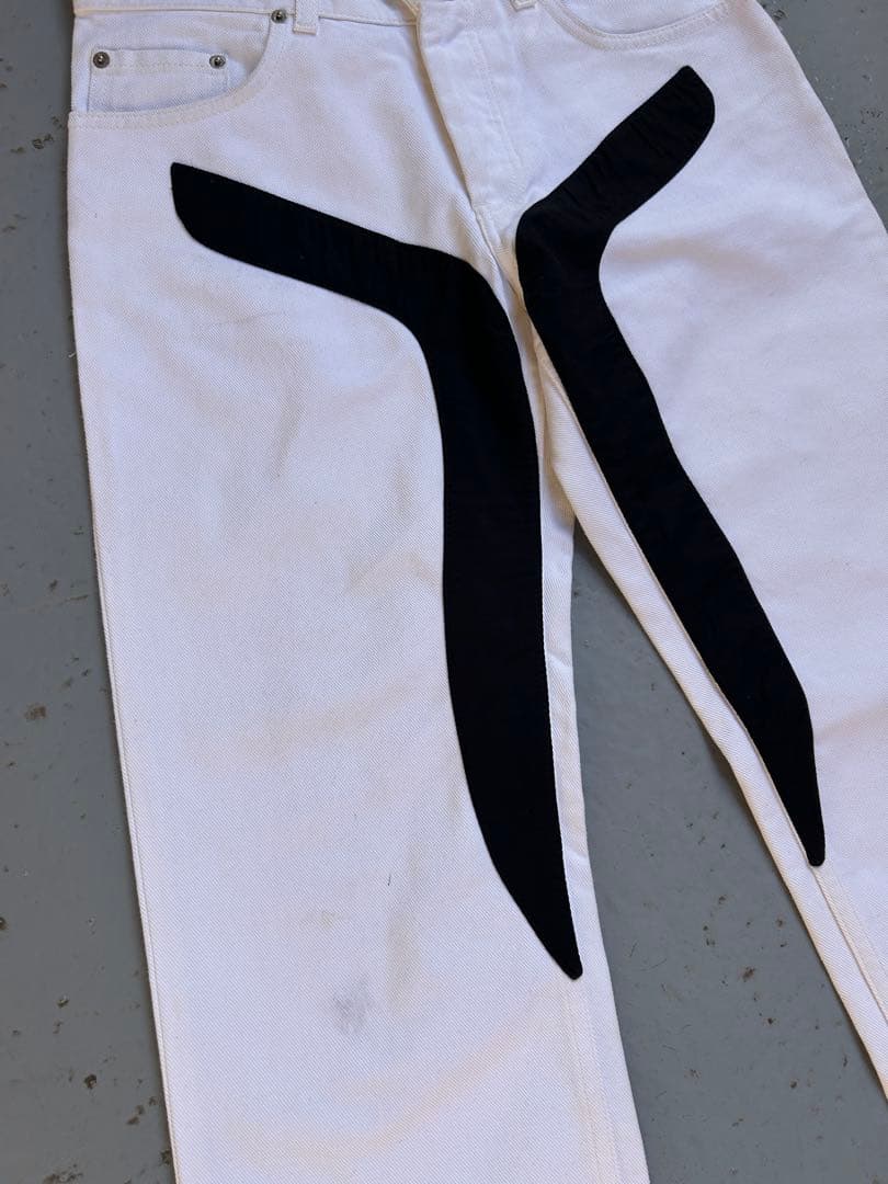 パンツ helmut lang 2003ss scissors denim 29