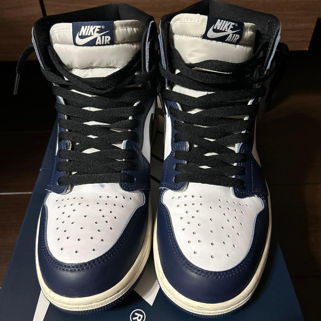 NIKE エアジョーダン1ミッドナイトネイビー