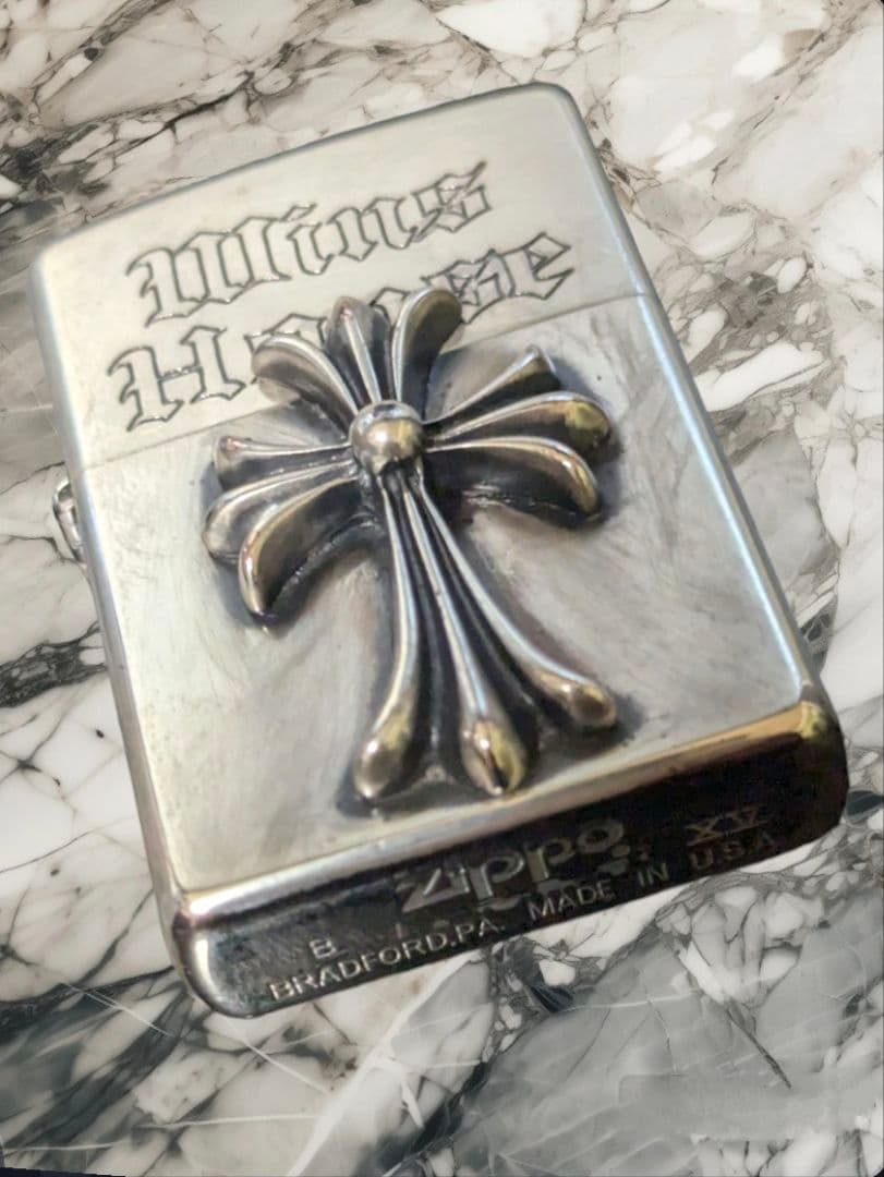 zippo　ジッポライター　クロス　ビンテージ品　serial　№0006