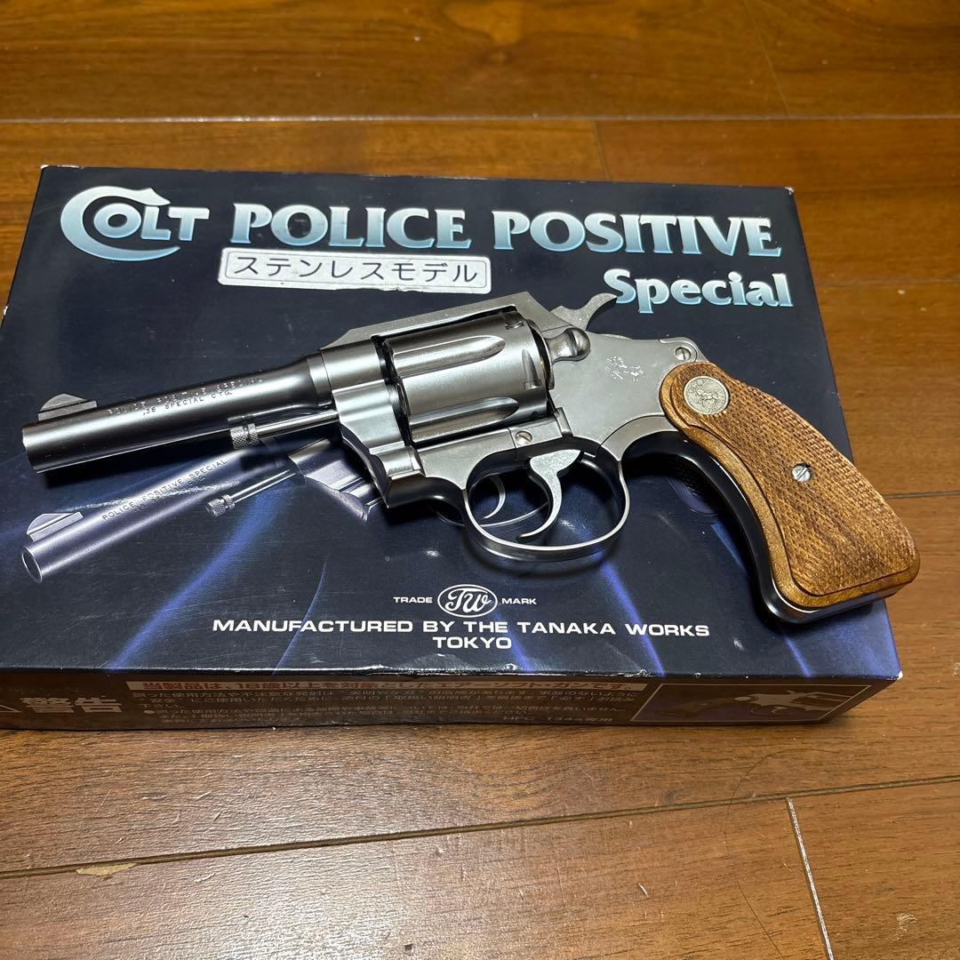 タナカ　コルトポジティブスペシャル　ステンレス　メッキ　リアルウッド　美品