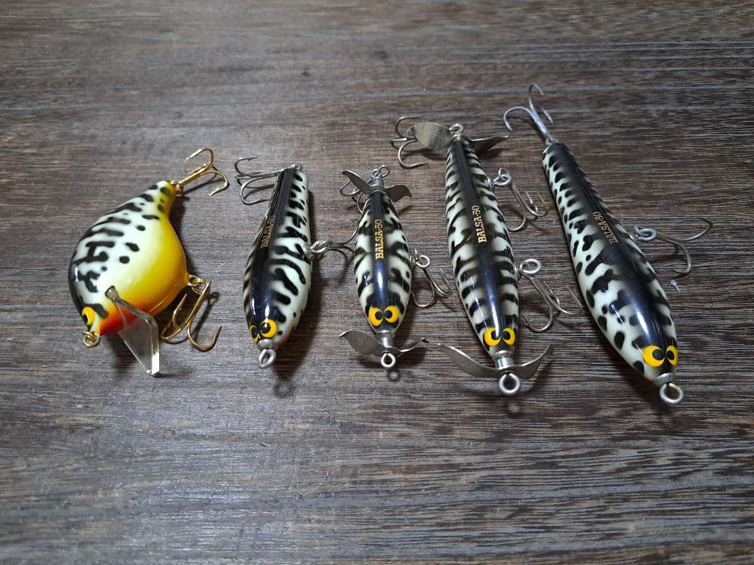 美品　バルサ50　ホワイトコーチドッグ　5個セット