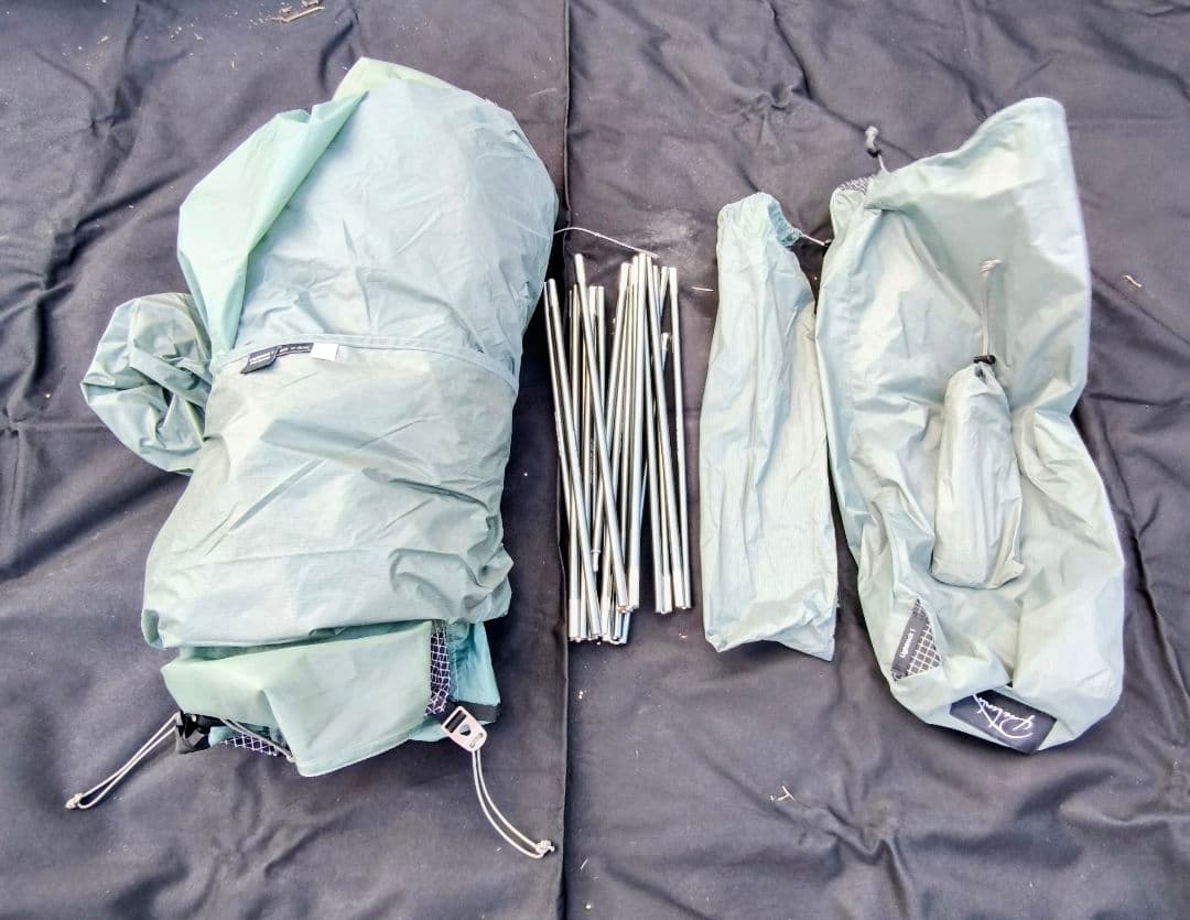 PreTents プレテントLight rock 1P フットプリント付き