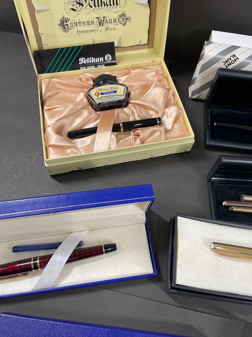 d*3様 MONTLANC Pelikan Waterman 万年筆セット 未使