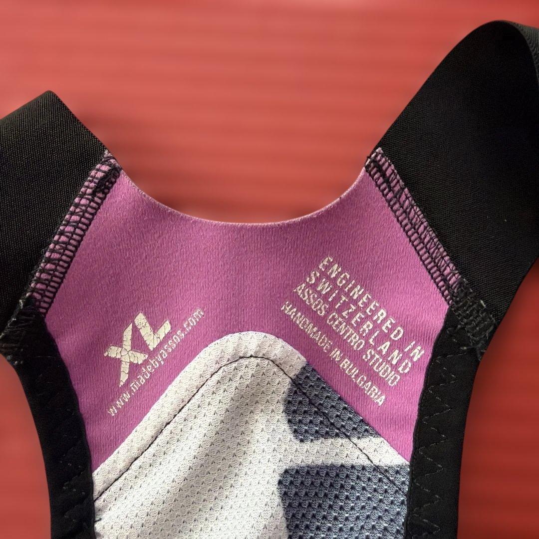 ASSOS XL ブラック ビブショーツ　裏起毛ゲームチェンジャー